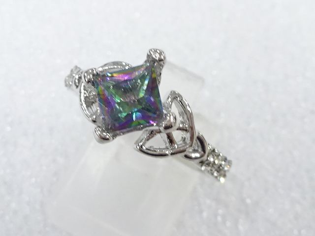 CRYSTAL FASHION RING / JP SIZE 14